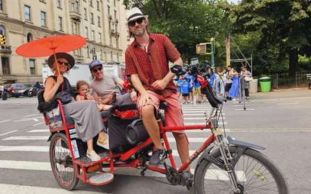 Wycieczki po Central Parku z New York Pedicab Services