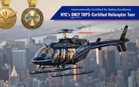 NYC: Wycieczka helikopterem na wyspę Manhattan all inclusive