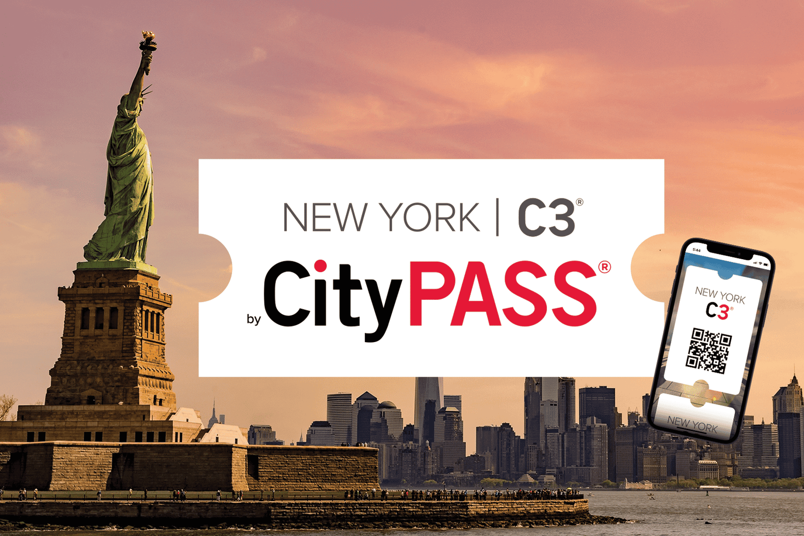 New York C3 by CityPASS: trzy atrakcje do wyboru