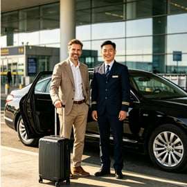 Prywatny transfer z lotniska JFK, LGA lub EWR na Manhattan