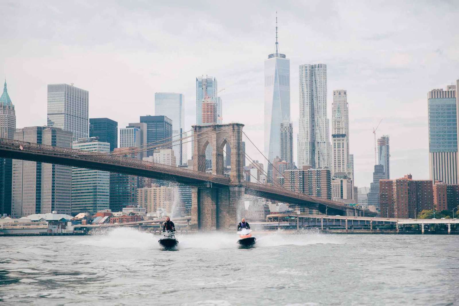 Wycieczka skuterem wodnym po Manhattanie z Jersey City