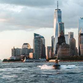 Wycieczka skuterem wodnym po Manhattanie z Jersey City