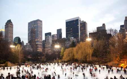 New York City: Ice Skating at Wollman Rink with Skate Rental