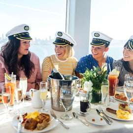 Nowy Jork: Brunch, lunch lub kolacja w formie bufetu podczas rejsu po rzece