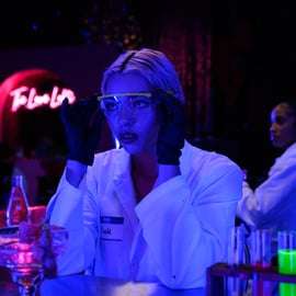 Science and Sip w Nowym Jorku: pijane laboratorium