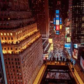 Taras widokowy One Times Square: Skywalk na 19. piętrze