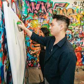 NYC: Warsztaty graffiti na Brooklynie z lokalnym artystą