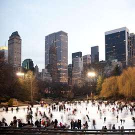 New York City: Ice Skating at Wollman Rink with Skate Rental