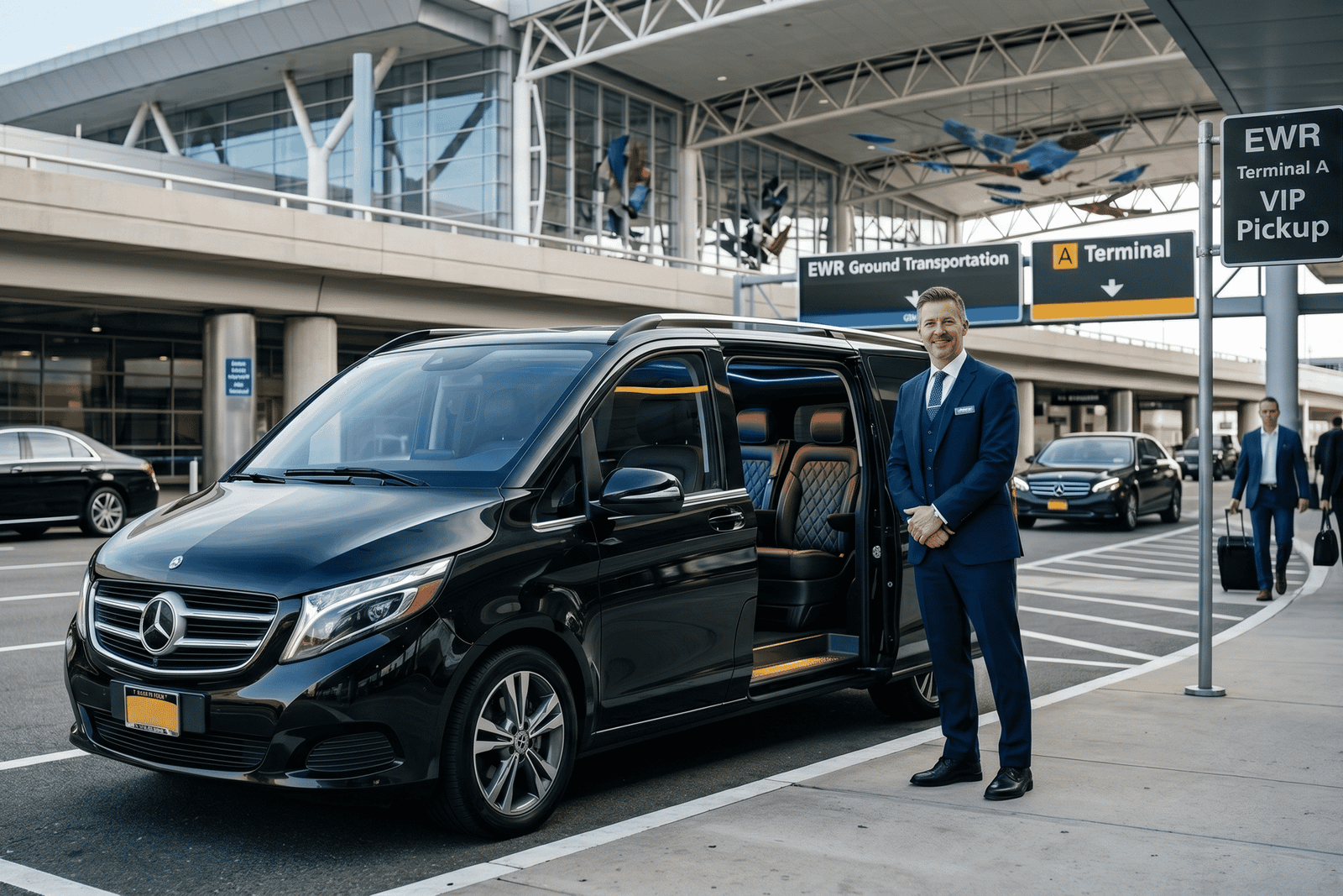 Transfer z lotniska Newark na Manhattan, 105 min oczekiwania