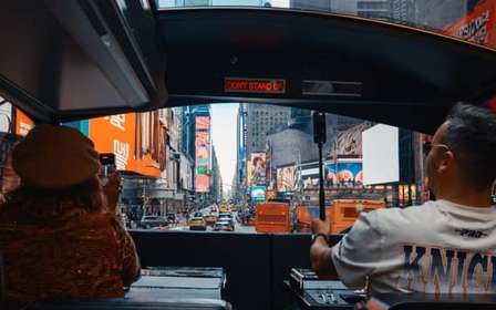Nowy Jork: Bustronome Gourmet Dinner Tour