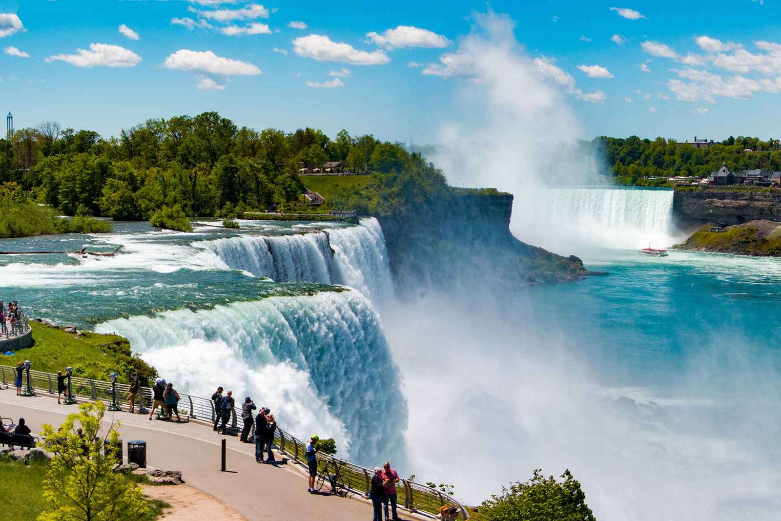 Z Nowego Jorku: 2-dniowa wycieczka do wodospadu Niagara z zakupami w outletach