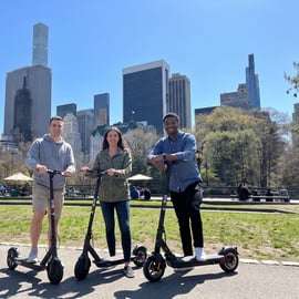 Wypożyczalnia skuterów elektrycznych Central Park
