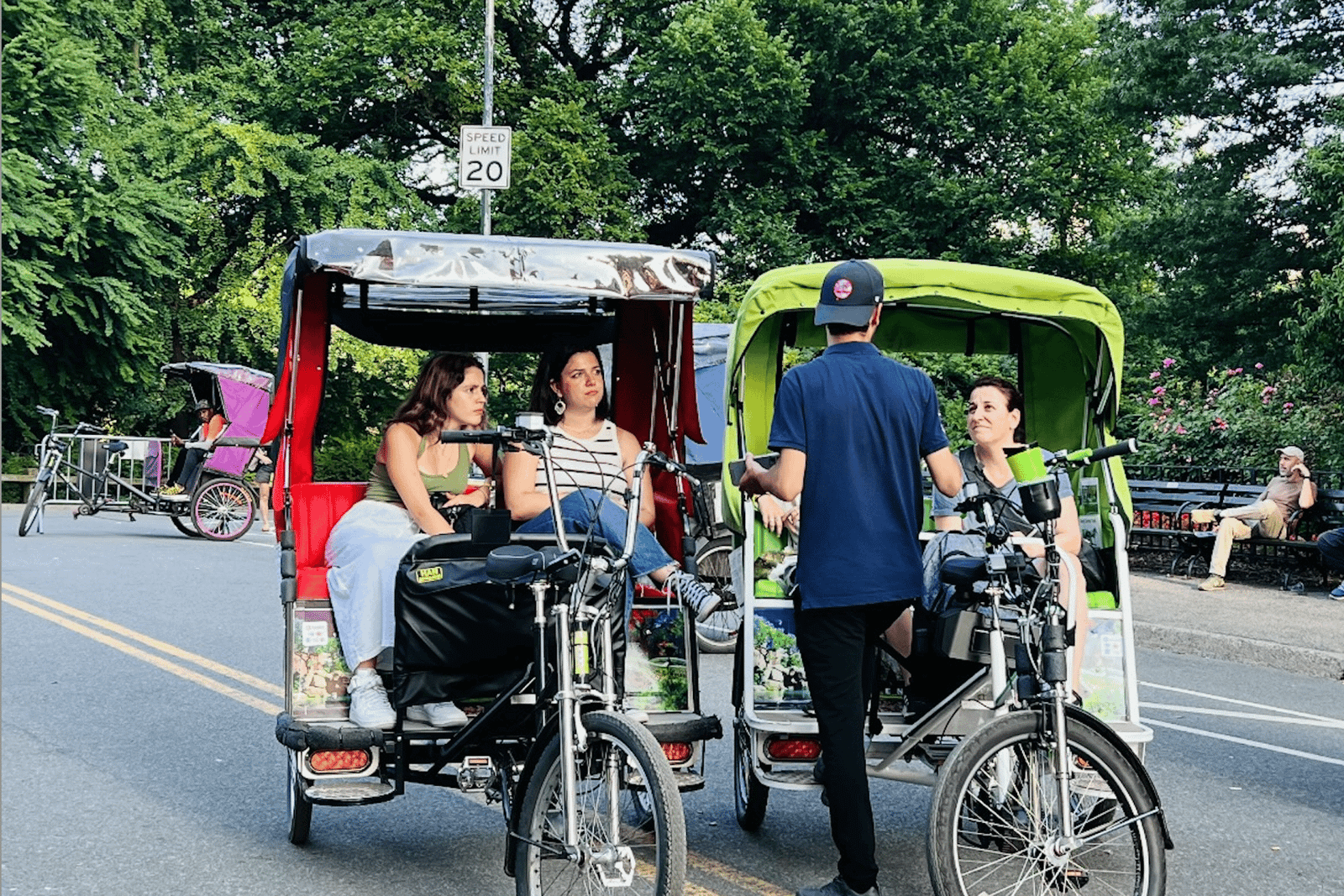 NYC: Central Park Pedicab Tour / Przystanki na zdjęcia