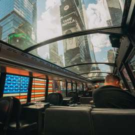 Bustronome w Nowym Jorku: lunch lub kolacja w autobusie