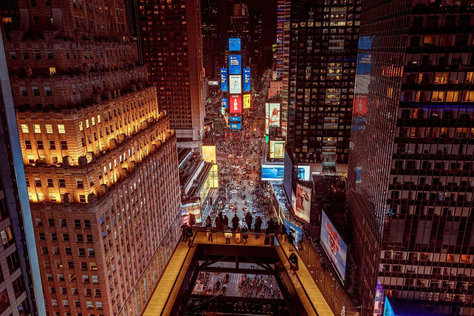 Taras widokowy One Times Square: Skywalk na 19. piętrze