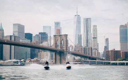 Z Jersey City: Wycieczka na nartach wodnych po Manhattanie