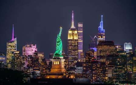 NYC nocą: 3-godzinna luksusowa wycieczka autobusowa z najważniejszymi atrakcjami